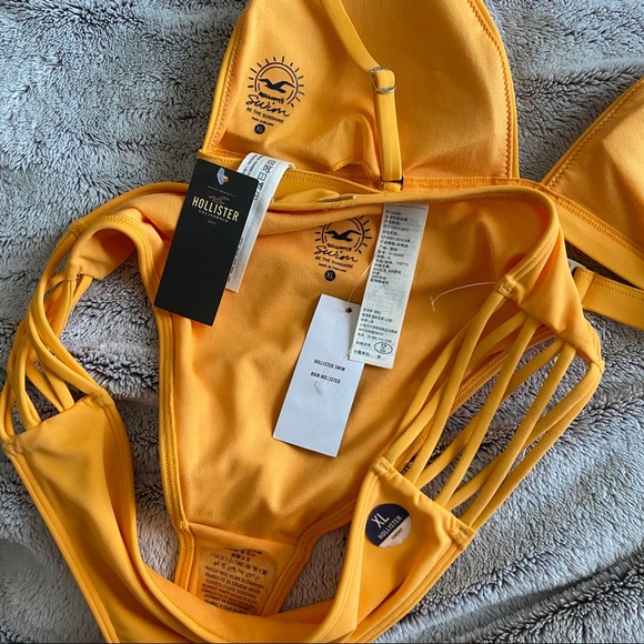 Hollister yellow two piece bikini swim set - Picture 8 of 8